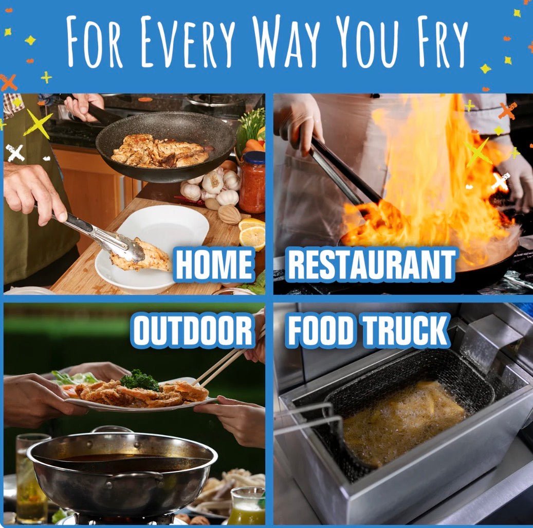 Grease Lock™ – Turn Used Cooking Oil Into Solid Trash in 60 Seconds - Grease Lock